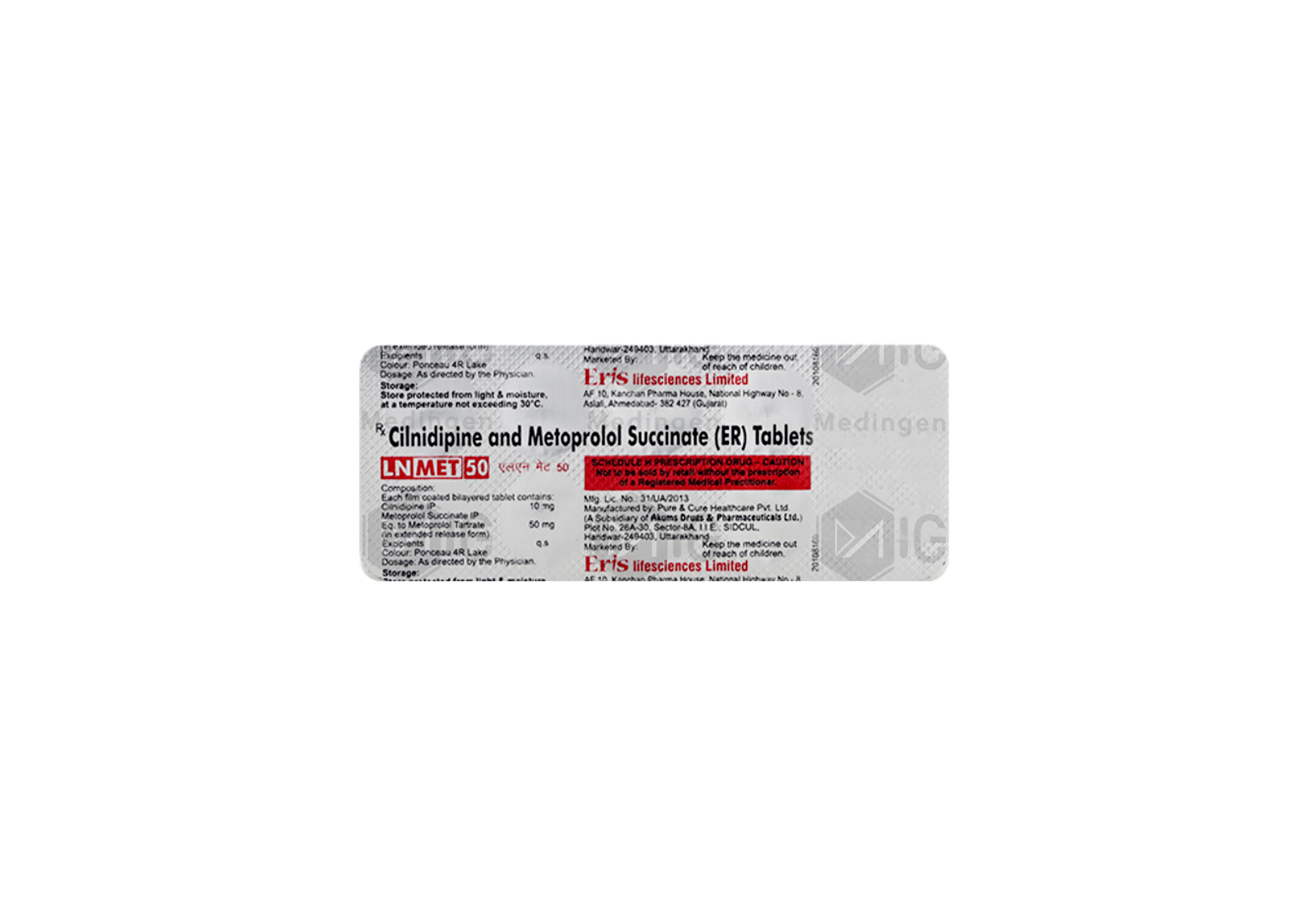 LN MET 50MG